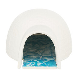 Igloo Avec Plateau Rafraîchissant Pour Hamster Et Souris. - Trixie - Tr-63014