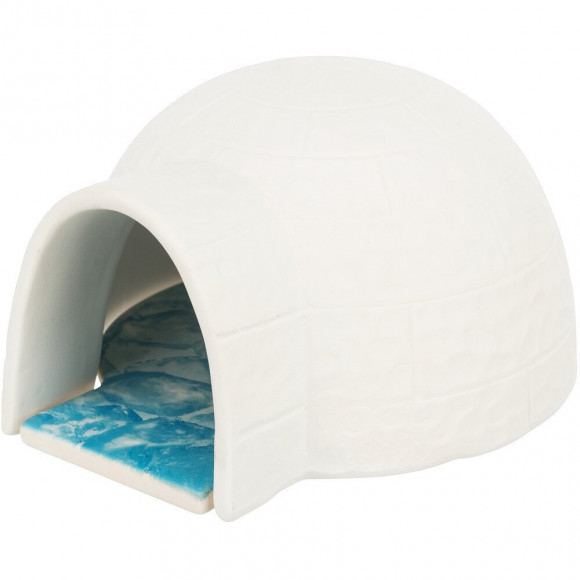 Igloo Avec Plateau Rafraîchissant Pour Hamster Et Souris. - Trixie - Tr-63014