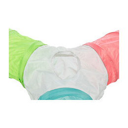 Tunnel De Jeu 4 Entré Pour Lapins  3 × Ø 18 × 47 Cm - Trixie - Tr-62791