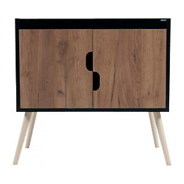 Meuble Pour Les Cages  Nevo Et Neo , Longueur 78 Cm. Couleur Noir. Pour Rongeurs. - Zolux - Zo-275014