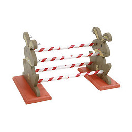 Obstacle Agility Kaninhop, Pour Rongeurs Et Lapins, Taille: 62 Cm Par 33 Cm Et 34 Cm - Kerbl - Ke-82855