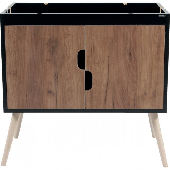 Meuble Pour Les Cages  Nevo Et Neo , Longueur 78 Cm. Couleur Noir. Pour Rongeurs. - Zolux - Zo-275014