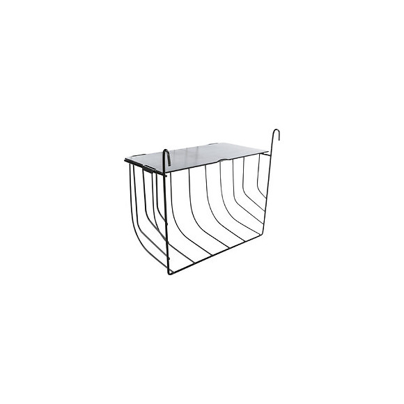 Râtelier À Foin À Suspendre Avec Couvercle, Taille 25 X 18 X 12cm.  Pour Rongeurs. - Trixie - Tr-60892