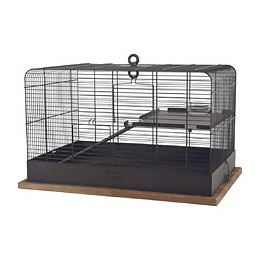 Cage Rétro Fernand. Dimension Intérieure 35 X 35 X 55 Cm . Pour Petit Rongeur. - Zolux - Zo-205311