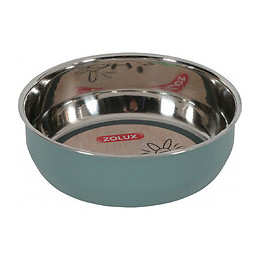 Bol En Inox Ehop . 400 Ml . Vert . Pour Rongeur. - Zolux - Zo-205147