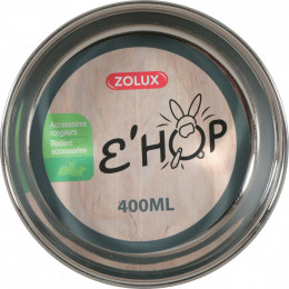Bol En Inox Ehop . 400 Ml . Vert . Pour Rongeur. - Zolux - Zo-205147