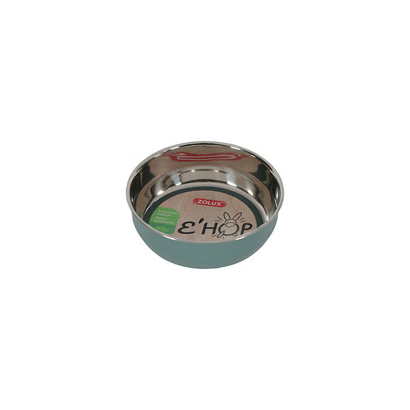 Bol En Inox Ehop . 400 Ml . Vert . Pour Rongeur. - Zolux - Zo-205147