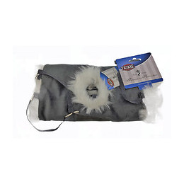 Tunnel Douillet Gris Pour Petit Animaux.  Ø 10 × 28 Cm. - Trixie - Tr-62975