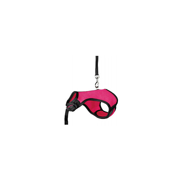 Harnais Doux Avec Laisse 1.2 M, Pour Lapins Nains. Couleur Aléatoire. - Trixie - Tr-61513