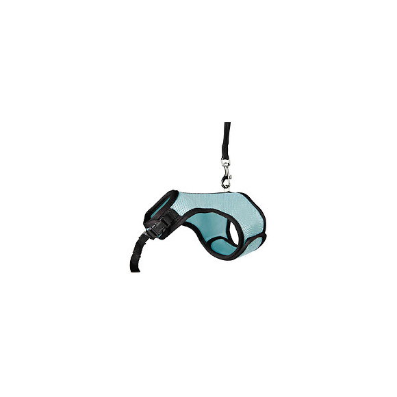 Harnais Doux Avec Laisse 1.2 M, Pour Lapins Nains. Couleur Aléatoire. - Trixie - Tr-61513