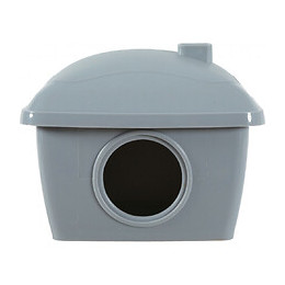 Maison Pour Hamster. 14 X 11 X Hauteur 10 Cm. Couleur Grise. - Zolux - Zo-206513