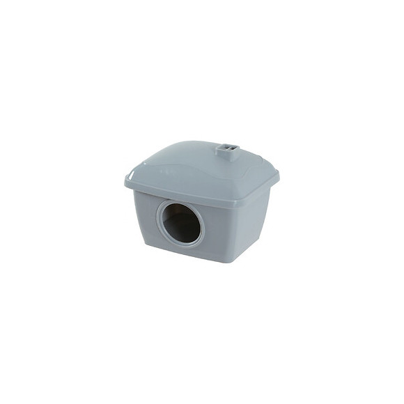 Maison Pour Hamster. 14 X 11 X Hauteur 10 Cm. Couleur Grise. - Zolux - Zo-206513