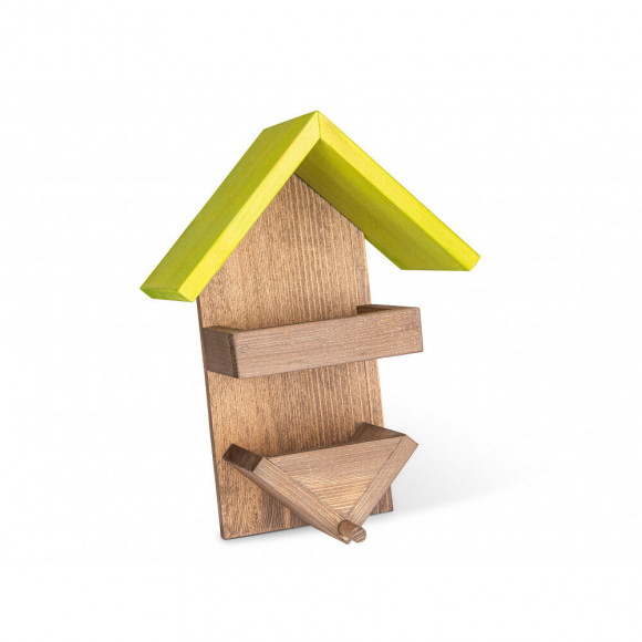 Support Pot De Graisse Et Graine Pour Oiseaux, Taille:  24 X 15 X 26 Cm. - Vadigran - Va-15650