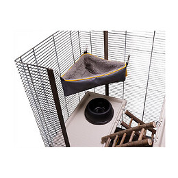 Panier D' Angle Humpy. 35 X 25 X 25 Cm. Pour Rongeur. - Vadigran - Va-14614