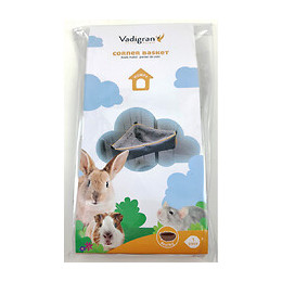 Panier D' Angle Humpy. 35 X 25 X 25 Cm. Pour Rongeur. - Vadigran - Va-14614