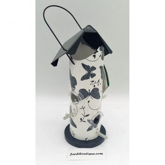 Colonne À Graines Butterfly  Ø 11 X 25 Cm - Oiseaux - Vadigran - Va-4363