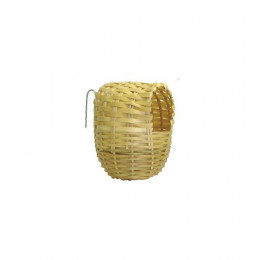 Nid Exotique Bambou Pour Oiseau. Taille 10 X 12 Cm. - Flamingo Pet Products - Fl-100019