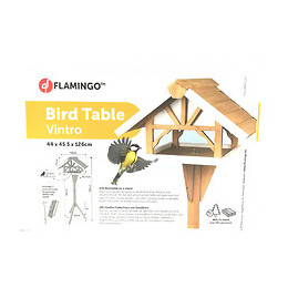 Mangeoire Pour Oiseaux Vintro. 44 X 45.5 X 27 Cm.  + Support. - Flamingo Pet Products - Fl-110274