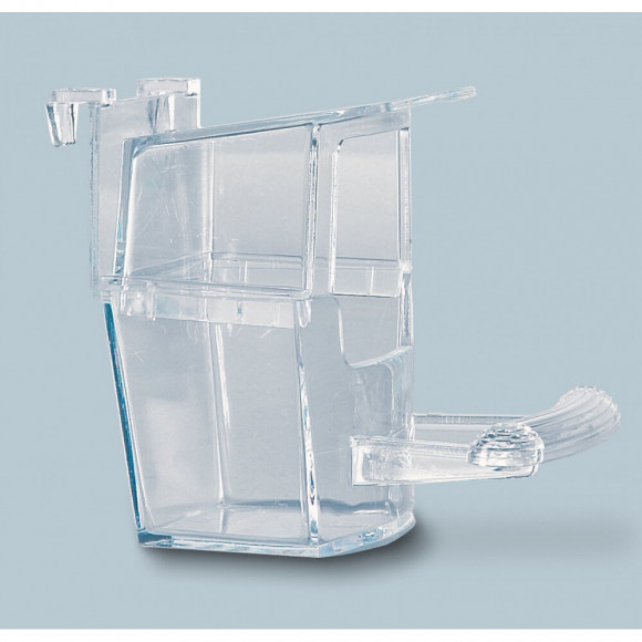 Mangeoire Avec Crochet.  6 X 8 X 9 Cm.  Pour Oiseau. - Flamingo Pet Products - Fl-100242