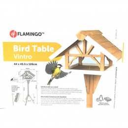 Mangeoire Pour Oiseaux Vintro. 44 X 45.5 X 27 Cm.  + Support. - Flamingo Pet Products - Fl-110274