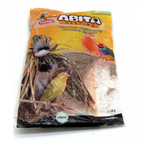 Fibre De Cocos 50 Gr, Matière Pour Nid, Pour Oiseaux. - Flamingo Pet Products - Fl-102154