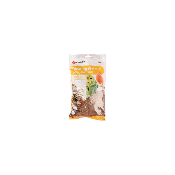 Fibre De Cocos 50 Gr, Matière Pour Nid, Pour Oiseaux. - Flamingo Pet Products - Fl-102154
