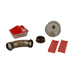 Cage Vico . 50 X 33 X 39 Cm. Modele 2  Pour Hamster. - Flamingo Pet Products - Fl-210129