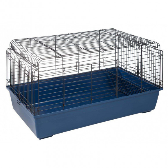 Cage Pour Lapin. 100 X 57 X 54 Cm. Sprinters Bleu. - Flamingo Pet Products - Fl-201876