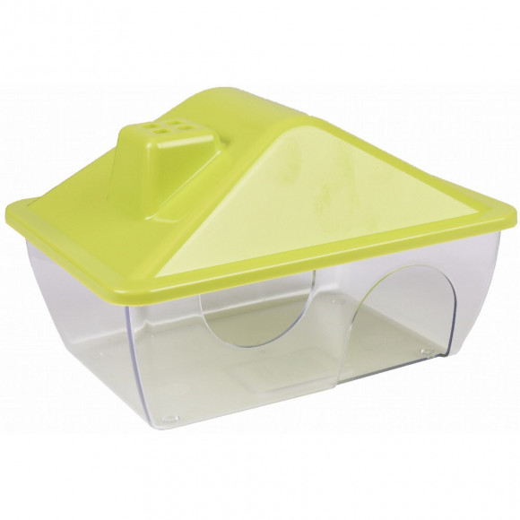 Maisonnette Pour Hamsters Couleur Jaune. 15 X 11 X 9.5 Cm - Flamingo Pet Products - Fl-210156