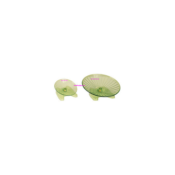 Plateau De Course Susie Ø 20.8 Cm M .vert Pour Rongeur - Flamingo Pet Products - Fl-210194