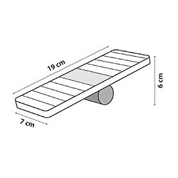 Jeux Tinta Bascule. 19 X 7 X 6 Cm. Pour Rongeur. - Flamingo Pet Products - Fl-210176