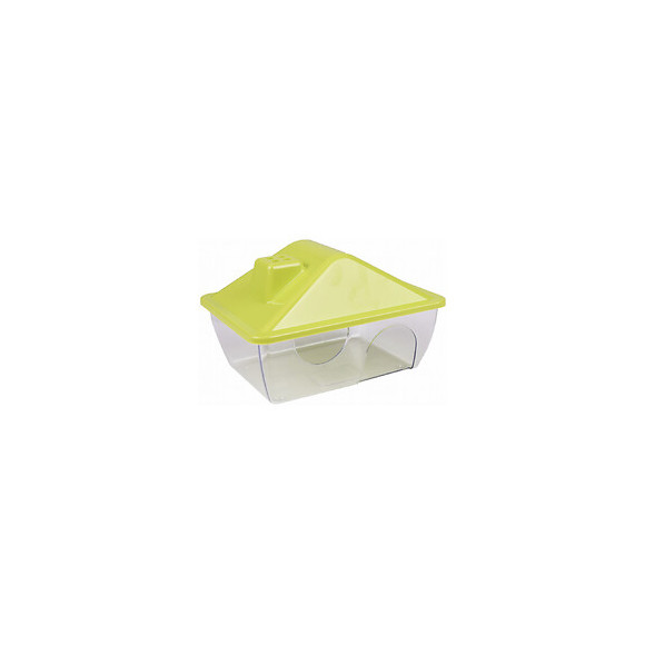 Maisonnette Pour Hamsters Couleur Jaune. 15 X 11 X 9.5 Cm - Flamingo Pet Products - Fl-210156