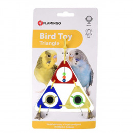 Jouet Pour Perruche, Triangulaire. 11 X 2 X 16 Cm. Pour Oiseaux. - Flamingo Pet Products - Fl-110104