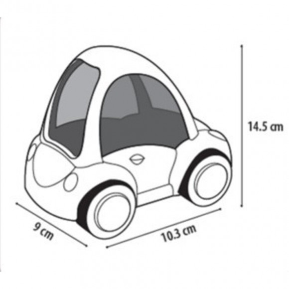 Voiture Bleu, 14 X 9 X 11 Cm, Jeux Pour Hamsters . - Flamingo Pet Products - Fl-210118