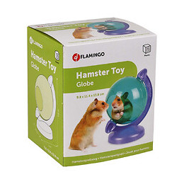 Globe Terrestre Vert Et Violet. Jeux Pour Petit Hamsters . - Flamingo Pet Products - Fl-210116