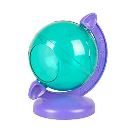 Globe Terrestre Vert Et Violet. Jeux Pour Petit Hamsters . - Flamingo Pet Products - Fl-210116