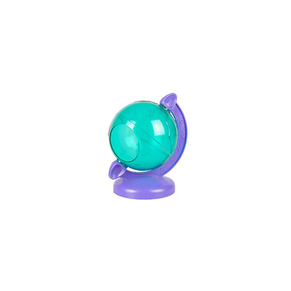Globe Terrestre Vert Et Violet. Jeux Pour Petit Hamsters . - Flamingo Pet Products - Fl-210116