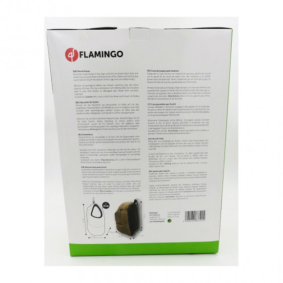 Maison Pour Furet, Dimension 18 X 21 X 31 Cm. Pour Furet. - Flamingo Pet Products - Fl-208208