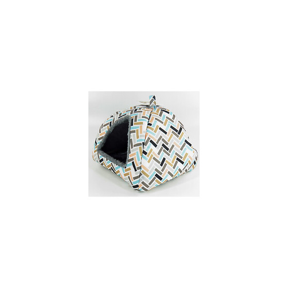 Panier Igloo Clavio.  23 Cm X 23 Cm  X H 23 Cm. Pour Rongeur. - Flamingo Pet Products - Fl-210226