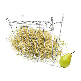 Râtelier À Nourriture Refermable + Support À Fruit 17 X 8.5 X 20 Cm Pour Rongeur. Couleur Gris - Flamingo Pet Products - Fl-