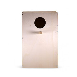 Nichoir Bois Rosella En Kit H 40 Cm. Pour Oiseaux - Vadigran - Va-14519
