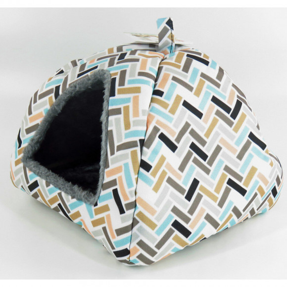 Panier Igloo Clavio.  23 Cm X 23 Cm  X H 23 Cm. Pour Rongeur. - Flamingo Pet Products - Fl-210226