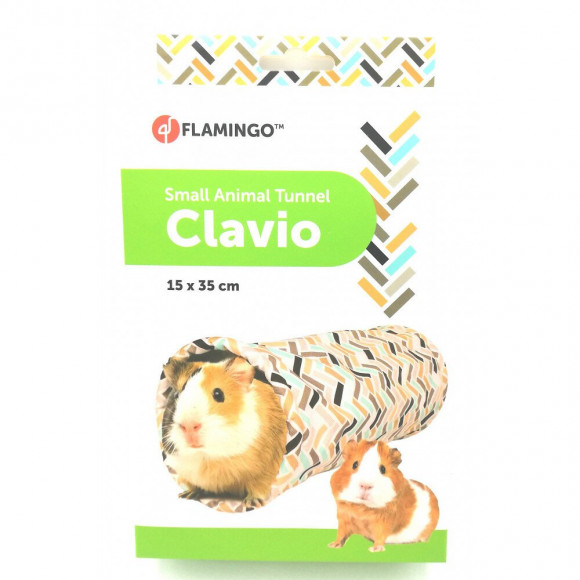 Tunnel Pour Rongeurs. Clavio. Ø 15 Cm X 35 Cm. - Flamingo Pet Products - Fl-210227