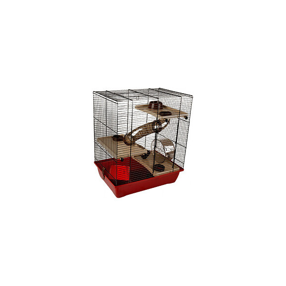 Cage Enzo . 41.5 X 28.5 X 48.5 Cm. Model 3. Pour Hamster. - Flamingo Pet Products - Fl-210123