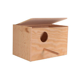 Nichoir Pour Oiseaux, 30 X 20 X 20 Cm - Ø 6 Cm. - Trixie - Tr-5631