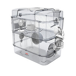 Cage Duo Rody3. Couleur Blanche. Taille 41 X 27 X 40.5 Cm H. Pour Rongeur - Zolux - Zo-206018