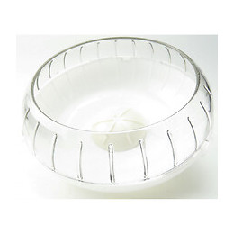 1 Roue D'exercice Silencieuse Pour Cage Rody3 . Couleur Blanche. Taille Ø 14 Cm X 5 Cm . Pour Rongeur. - Zolux - Zo-206034