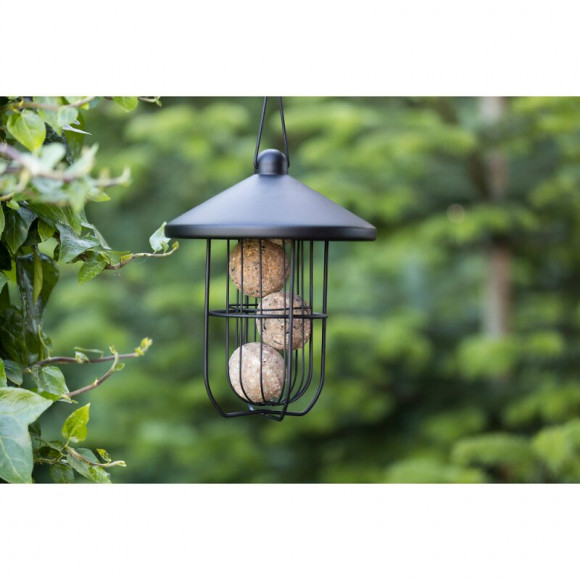 Trixie Mangeoire Boule De Graisse - O 19 X 24 Cm - Noir - Pour Oiseau