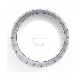 1 Roue D'exercice Silencieuse Pour Cage Rody3 . Couleur Blanche. Taille Ø 14 Cm X 5 Cm . Pour Rongeur. - Zolux - Zo-206034