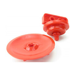 1 Roue D'exercice Silencieuse Pour Cage Rody3 . Couleur Rouge. Taille Ø 14 Cm X 5 Cm . Pour Rongeur. - Zolux - Zo-206035